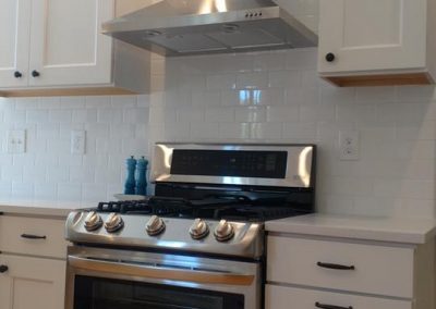 Stainless Steel Range Hood and Stove Combo